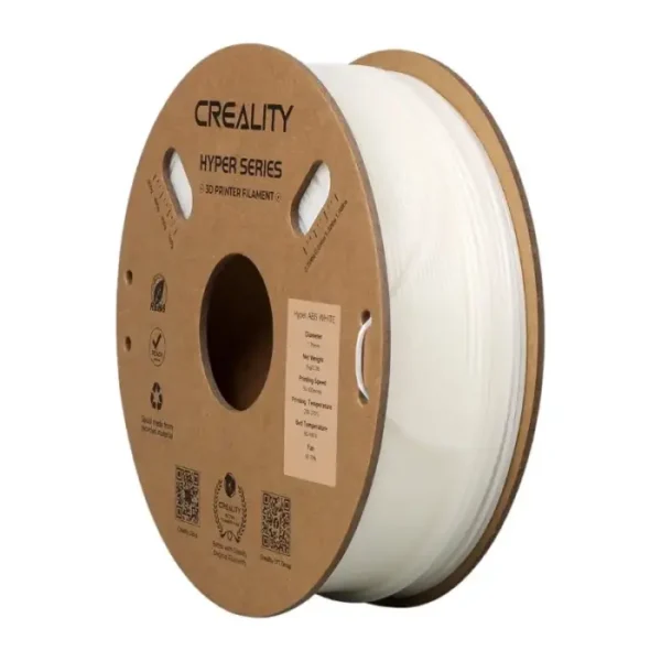 ABS 3D Printer Filament 1.75mm Λευκό 1kg