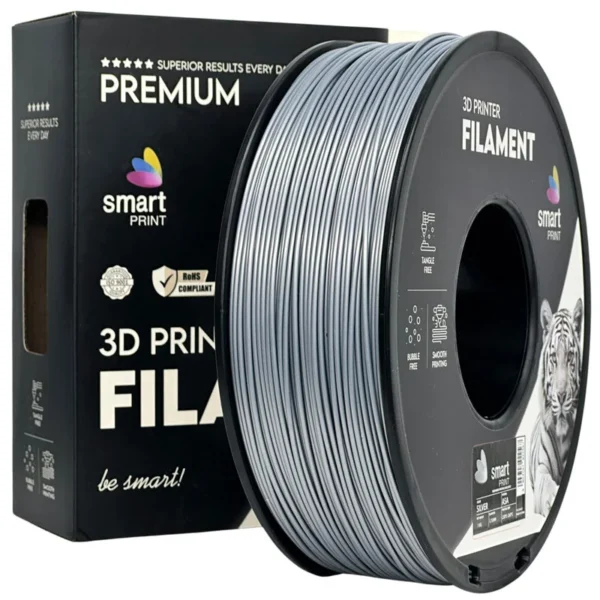 ASA 3D Printer Filament Ασημί 1kg