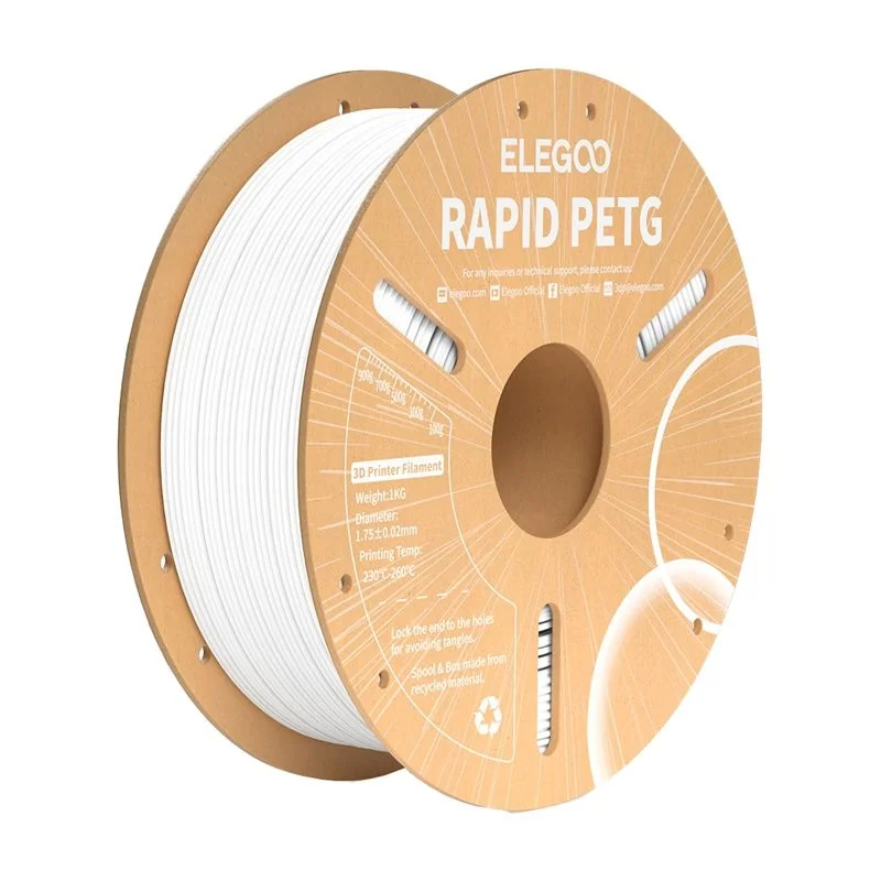 PETG 3D Printer Filament 1.75mm Λευκό 1kg