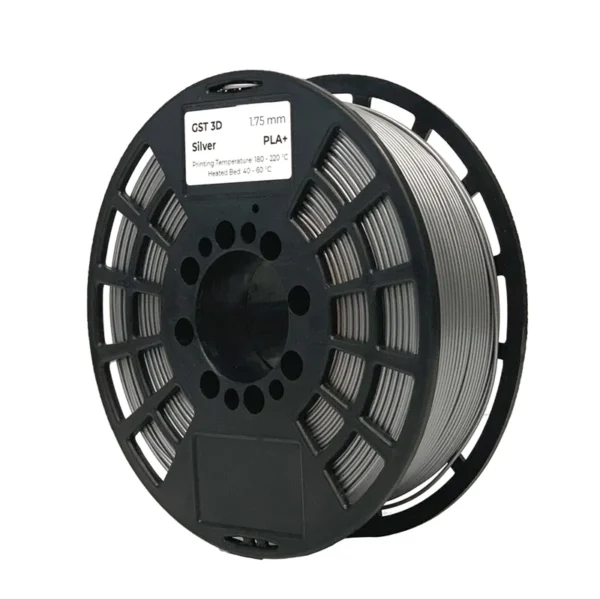 PLA+ 3D Printer Filament 1.75mm Ασημί 1kg