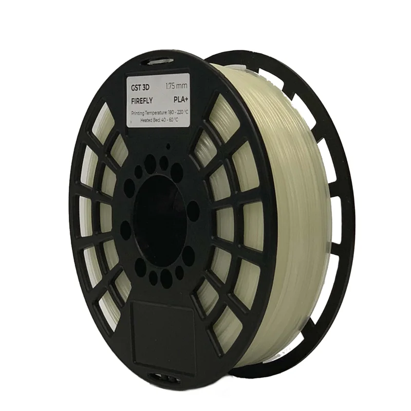 PLA+ 3D Printer Filament 1.75mm FireFly (Glow in the Dark) 1kg