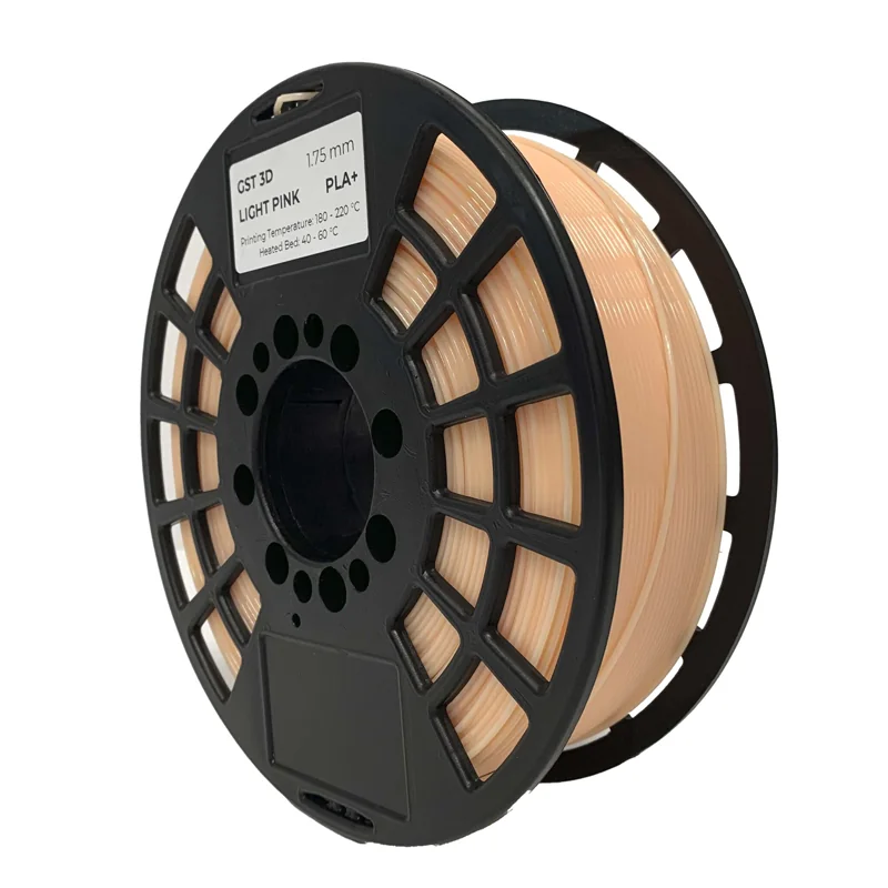 PLA+ 3D Printer Filament 1.75mm Light Pink 1kg