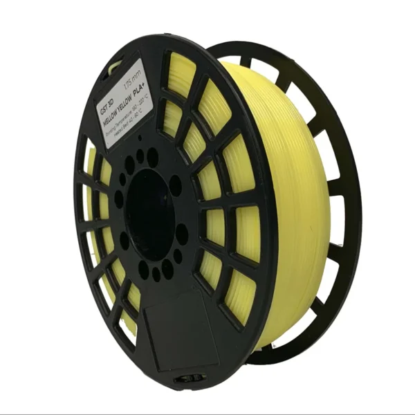 PLA+ 3D Printer Filament 1.75mm Mellow Yellow 1kg