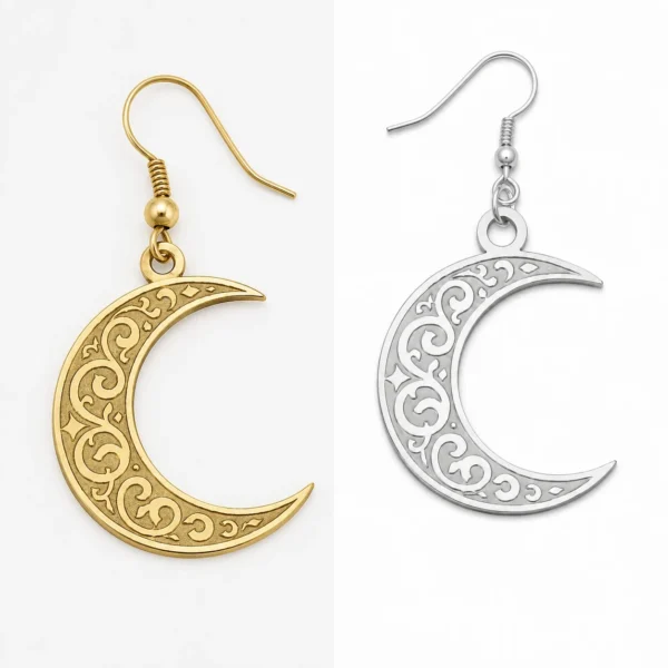 Σκουλαρίκια «Luna» — Μισοφέγγαρο